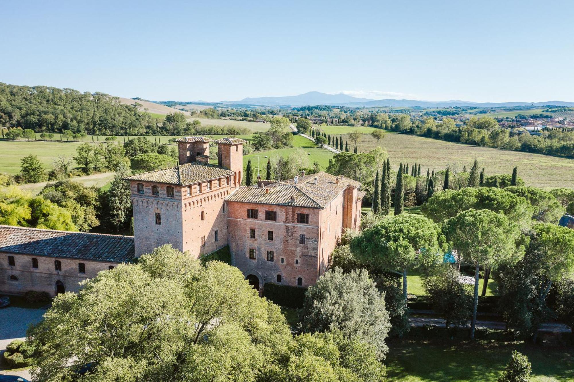 Castello Di San Fabiano Guest House Monteroni d'Arbia Exterior photo